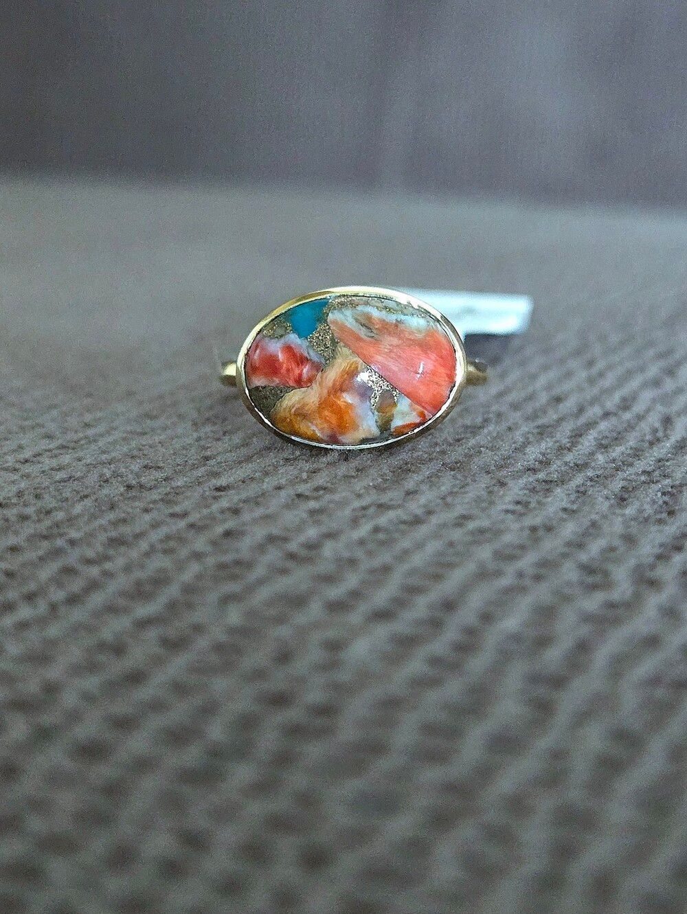 Shivam Copper Turquoise Ring💍 - NWT